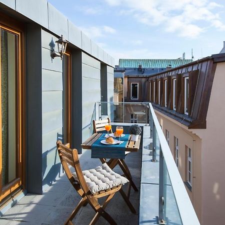 Modern Apartment Charvatova Prag Exterior foto