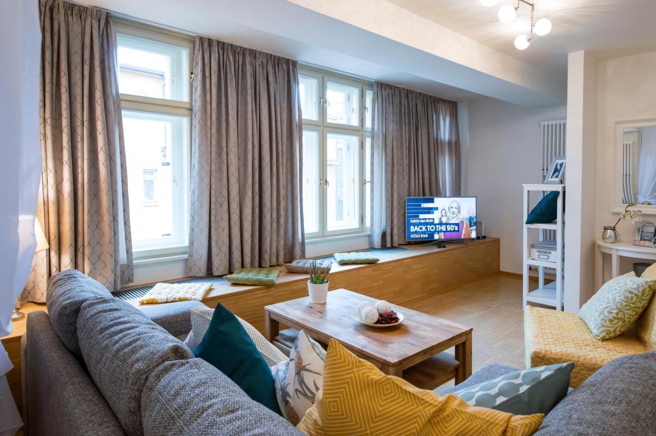 Modern Apartment Charvatova Prag Exterior foto
